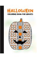 Halloween Coloring Book for Adults