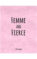 Femme and Fierce 2020 Planner
