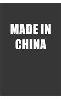 Made In China Notebook