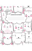 Kitty Composition Notebook