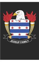 Jessup: Jessup Coat of Arms and Family Crest Notebook Journal (6 x 9 - 100 pages)