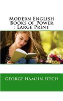 Modern English Books of Power: Large Print