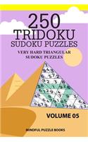 250 Tridoku Sudoku Puzzles: Very Hard Triangular Sudoku Puzzles