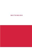 Notebook White and Red