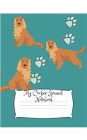 My Cocker Spaniel Notebook: Cute Dog Breed Composition Notebook Wide Ruled Lined Paper(25 Dog Breeds)