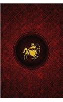 Monogram Sagittarius Notebook