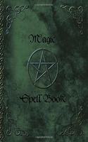 Magic Spell Book: of Shadows or Grimoire Gifts (90 blank attractive spells records & more in a large soft covered notebook; it is from our Pentacle in Green range)