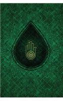 Monogram Jainism Journal: Blank Notebook Diary Memoir Log Logue(44 Monogram Chartreuse 365 Lined)