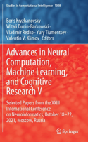 Advances in Neural Computation, Machine Learning, and Cognitive Research V