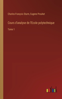 Cours d'analyse de l'Ecole polytechnique