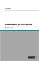 Das Fotogramm - die frühen Anfänge