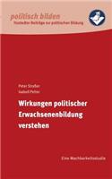 Wirkungen politischer Erwachsenenbildung verstehen
