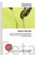 Acker-Winde: (German)