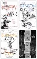 The Poppy War 4 Books Collection Set (The Poppy War, The Dragon Republic, The Burning God & Babel)