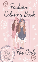 Fashion Coloring Book For Girls