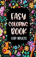 Easy Coloring Book for Adults