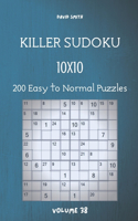 Killer Sudoku - 200 Easy to Normal Puzzles 10x10 vol.38