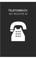 Telefonbuch mit Register A5