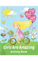 Girls Are Amazing Activity Book