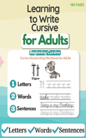 Learning to Write Cursive for Adults
