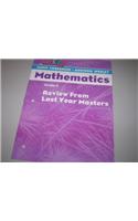 Scott Foresman Addison Wesley Math 2004 Review from Last Year Masters Grade 3