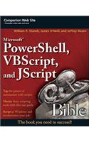 Microsoft Powershell, VBScript and JScript Bible