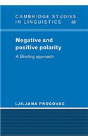 Negative and Positive Polarity