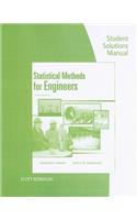 Statistical Methods for Engineers, Student Solutions Manual