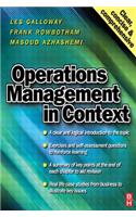 Operations Management in Context