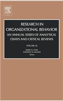 Research in Organizational Behavior, 26