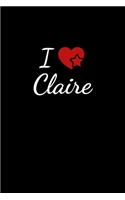 I love Claire