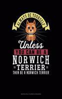 Always Be Yourself Unless You Can Be a Norwich Terrier Then Be a Norwich Terrier