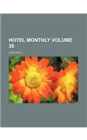 Hotel Monthly Volume 26: (English)