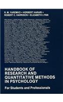 Handbook of Research and Quantitative Methods in Psychology: For Students and Professionals