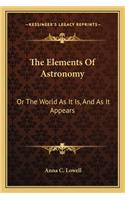 Elements of Astronomy
