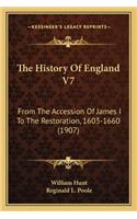 The History Of England V7