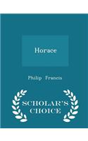 Horace - Scholar's Choice Edition