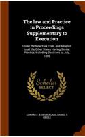 law and Practice in Proceedings Supplementary to Execution