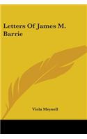 Letters Of James M. Barrie