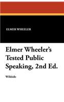Elmer Wheeler's Tested Public Speaking, 2nd Ed.