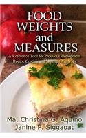 Food Weights and Measures
