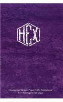 Hexagonal Graph Paper Nifty Notebook 1 cm hexagons 160 pages