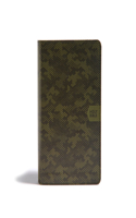 CSB On-The-Go Bible, Green Camouflage