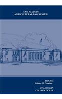 San Joaquin Agricultral Law Review (V25 N1)