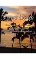 Adult Coloring Journal - Summer Escapes