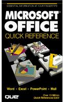 Microsoft Office Quick Reference