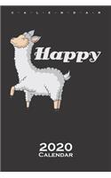 Happy Lama Calendar 2020