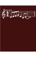 The Lick: Jazz (CollegeRuled Notebook) for Musicians lover or anyone love Jazz Simple and elegant. 110 pages, high quality cover and (8,5 x 11) inches in size