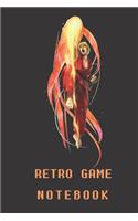 Retro Game Notebook: Street Fighter Edition - Wide Ruled - Paper Notebook - Journal - Blank - Lined - Workbook -for Home School College - for Writing Notes (Wide ruled, (1 Retro Game Wide Ruled)