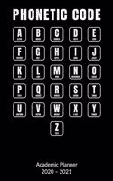 Phonetic Code. Academic Planner 2020-2021